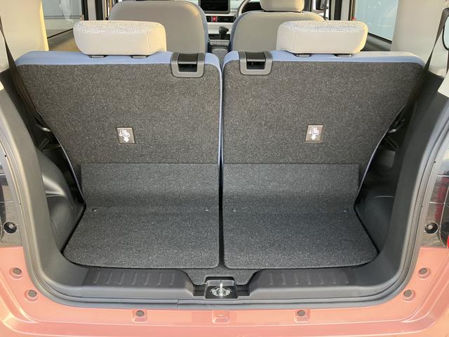 ムーヴキャンバスストライプスＸプッシュスタートスマートキー　キーフリーシステム　ＡＢＳ　エアバック（山口県）の中古車