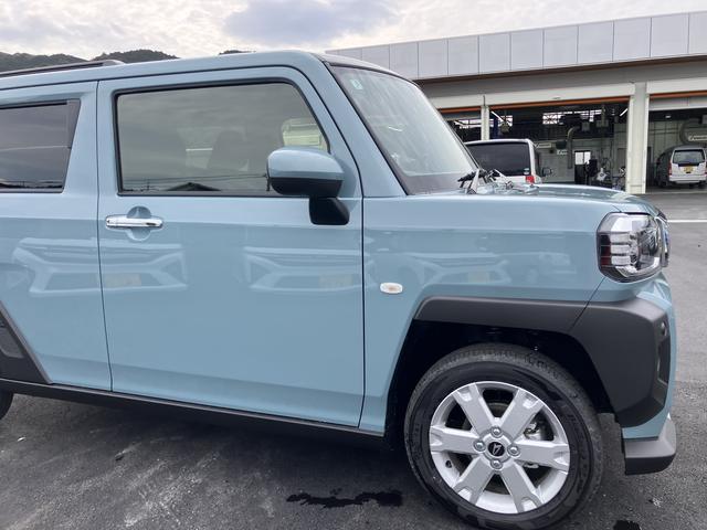 タフトＧ　クロムベンチャースマートキー＆プッシュスタート　キーフリー　アルミホイール　ＡＢＳ　エアバック　パノラマガラスルーフ（山口県）の中古車