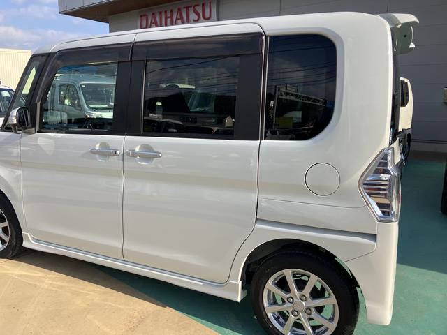 タントカスタムＸ　トップエディションＳＡ整備記録簿　キーフリー　スマ−トキ−　アルミ　ＡＢＳ　ナビＴＶ（山口県）の中古車