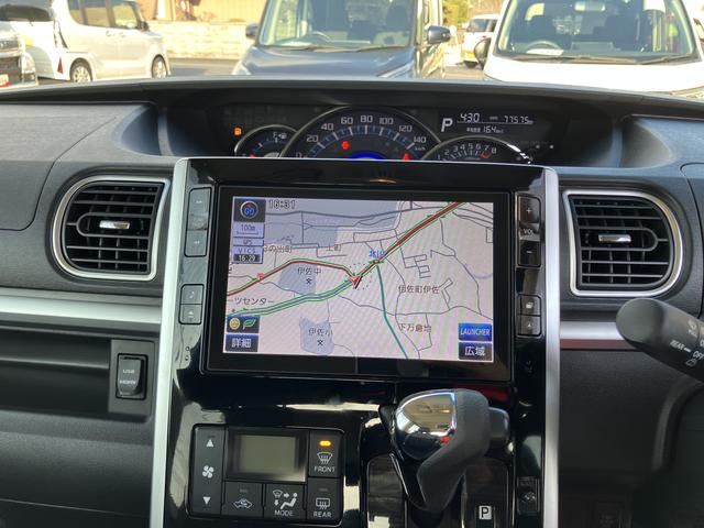 タントカスタムＸ　トップエディションＳＡ整備記録簿　キーフリー　スマ−トキ−　アルミ　ＡＢＳ　ナビＴＶ（山口県）の中古車