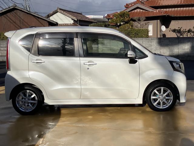 ムーヴカスタム　Ｘ　ＳＡ１オーナー　スマートキープッシュスタート　キーフリーシステム　ナビ　アルミホイール　ＡＢＳ　運転席エアバッグ（山口県）の中古車