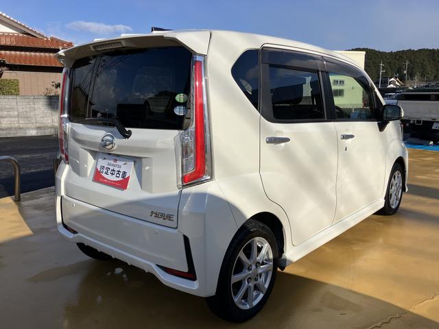 ムーヴカスタム　Ｘ　ＳＡ１オーナー　スマートキープッシュスタート　キーフリーシステム　ナビ　アルミホイール　ＡＢＳ　運転席エアバッグ（山口県）の中古車