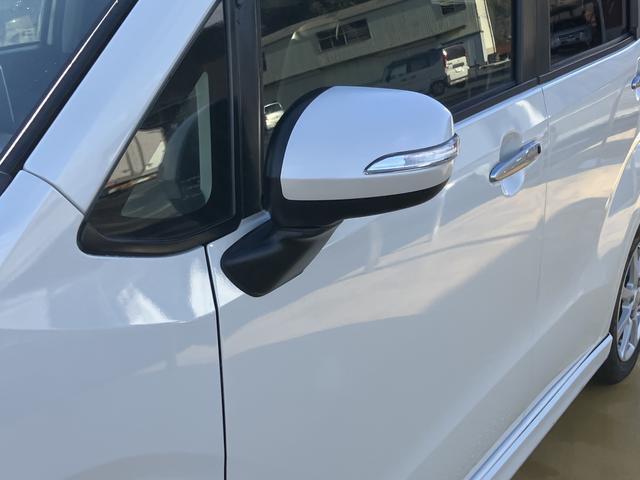 ムーヴカスタム　Ｘ　ＳＡ１オーナー　スマートキープッシュスタート　キーフリーシステム　ナビ　アルミホイール　ＡＢＳ　運転席エアバッグ（山口県）の中古車