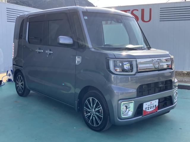 ウェイクＧターボＳＡII１オーナ　ターボモデル　スマートキー・プッシュスタート　ＡＢＳ　アルミホイール　キーフリーシステム　エアバック　記録簿　ＮＡＶＩ（山口県）の中古車