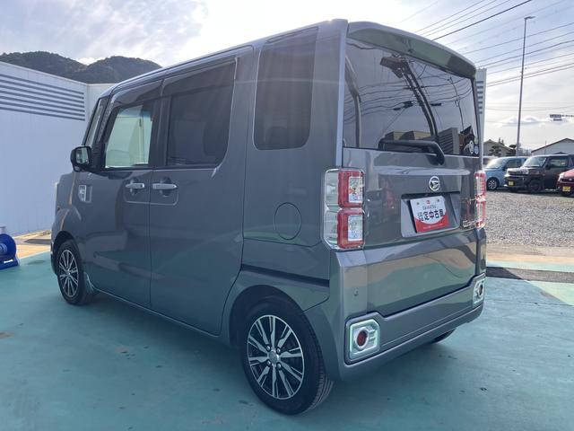 ウェイクＧターボＳＡII１オーナ　ターボモデル　スマートキー・プッシュスタート　ＡＢＳ　アルミホイール　キーフリーシステム　エアバック　記録簿　ＮＡＶＩ（山口県）の中古車