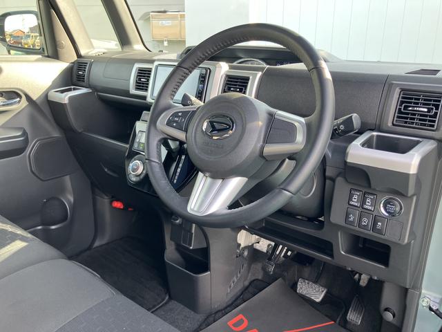 ウェイクＧターボＳＡII１オーナ　ターボモデル　スマートキー・プッシュスタート　ＡＢＳ　アルミホイール　キーフリーシステム　エアバック　記録簿　ＮＡＶＩ（山口県）の中古車