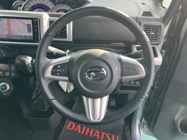 ウェイクＧターボＳＡII１オーナ　ターボモデル　スマートキー・プッシュスタート　ＡＢＳ　アルミホイール　キーフリーシステム　エアバック　記録簿　ＮＡＶＩ（山口県）の中古車