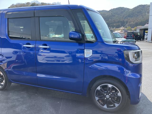 ウェイクＧターボ　レジャーエディションＳＡIIIターボ車　スマートキー＆プッシュスタート　ＥＴＣ　アルミ　記録簿　キーフリー　ナビＴＶ　ＡＢＳ（山口県）の中古車