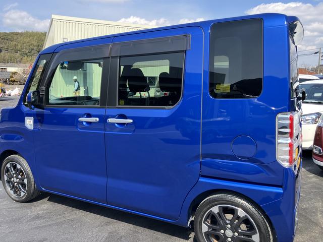 ウェイクＧターボ　レジャーエディションＳＡIIIターボ車　スマートキー＆プッシュスタート　ＥＴＣ　アルミ　記録簿　キーフリー　ナビＴＶ　ＡＢＳ（山口県）の中古車