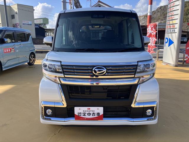 タントカスタムX トップエディションVS SAIIIワンオーナー車 カーナビ アルミホイール スマートキー キーフリー ABS(山口県)の中古車