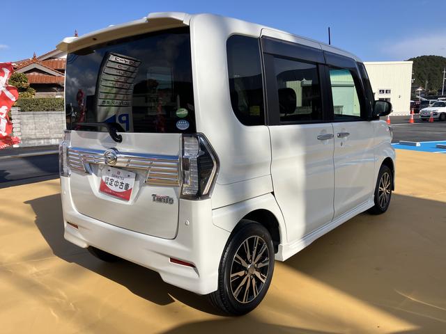 タントカスタムX トップエディションVS SAIIIワンオーナー車 カーナビ アルミホイール スマートキー キーフリー ABS(山口県)の中古車