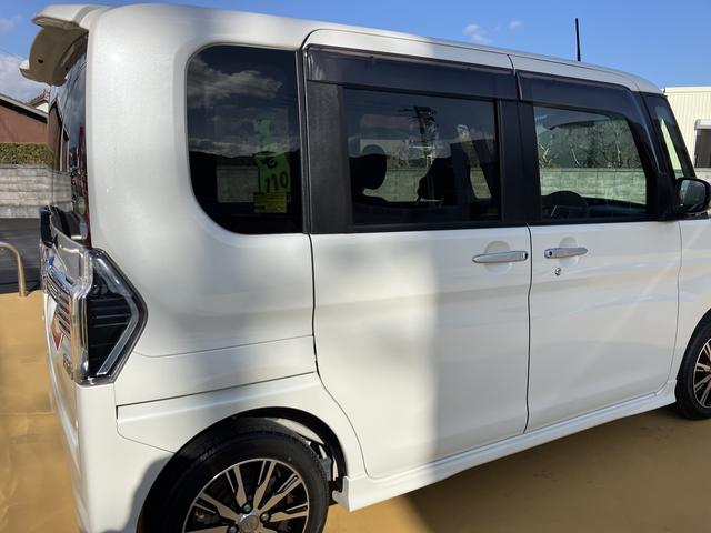 タントカスタムX トップエディションVS SAIIIワンオーナー車 カーナビ アルミホイール スマートキー キーフリー ABS(山口県)の中古車