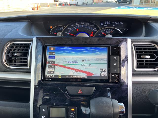 タントカスタムX トップエディションVS SAIIIワンオーナー車 カーナビ アルミホイール スマートキー キーフリー ABS(山口県)の中古車