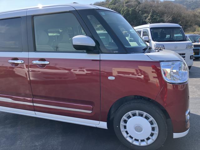 ムーヴキャンバスストライプスＧキーフリー　スマ−トキ−　運転席エアバック　ＡＢＳ（山口県）の中古車