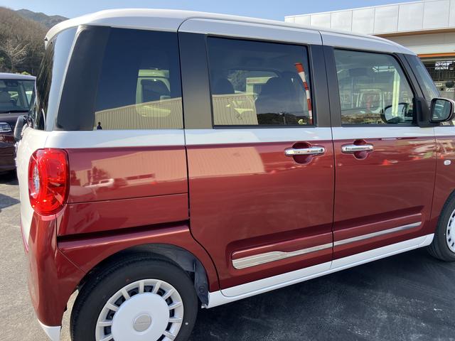 ムーヴキャンバスストライプスＧキーフリー　スマ−トキ−　運転席エアバック　ＡＢＳ（山口県）の中古車