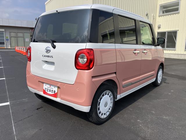 ムーヴキャンバスストライプスＧキーフリー　スマ−トキ−　運転席エアバック　ＡＢＳ（山口県）の中古車