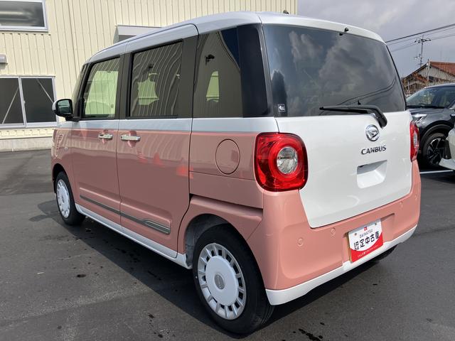 ムーヴキャンバスストライプスＧキーフリー　スマ−トキ−　運転席エアバック　ＡＢＳ（山口県）の中古車