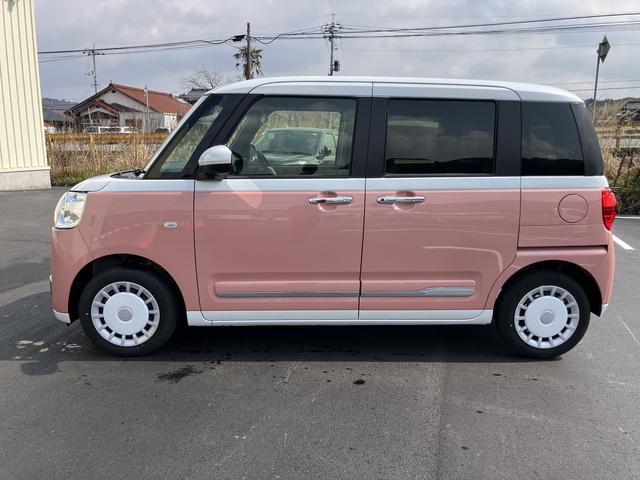 ムーヴキャンバスストライプスＧキーフリー　スマ−トキ−　運転席エアバック　ＡＢＳ（山口県）の中古車