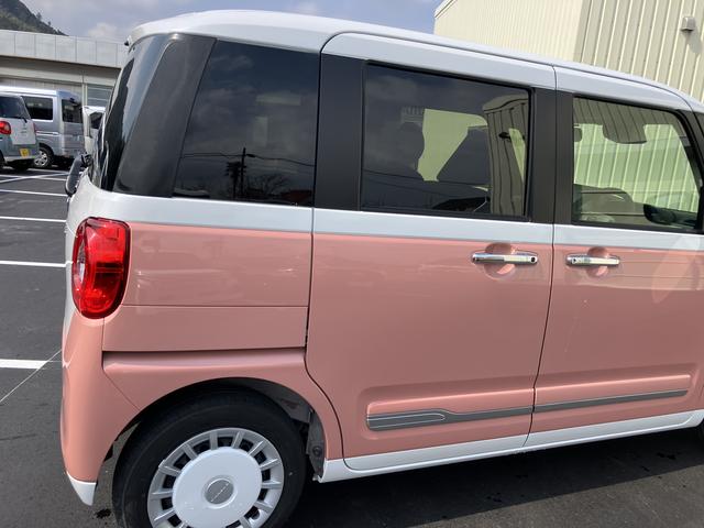 ムーヴキャンバスストライプスＧキーフリー　スマ−トキ−　運転席エアバック　ＡＢＳ（山口県）の中古車