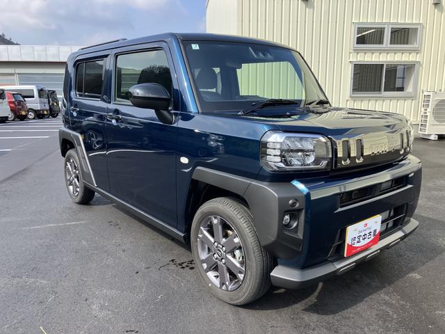 タフトGターボ ダーククロムベンチャーキーフリーシステム ムーンルーフ ターボ車 エアバッグ アルミホイール スマートキー ABS(山口県)の中古車