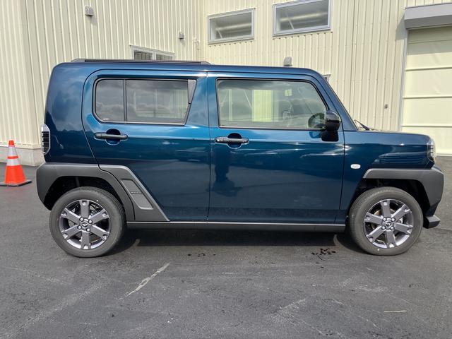 タフトGターボ ダーククロムベンチャーキーフリーシステム ムーンルーフ ターボ車 エアバッグ アルミホイール スマートキー ABS(山口県)の中古車