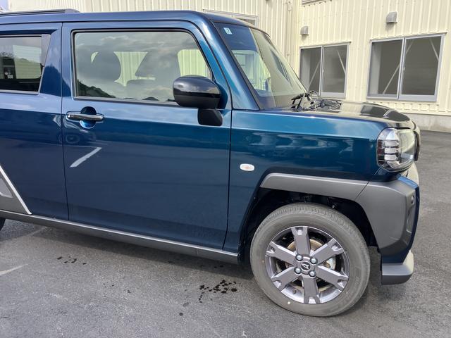 タフトGターボ ダーククロムベンチャーキーフリーシステム ムーンルーフ ターボ車 エアバッグ アルミホイール スマートキー ABS(山口県)の中古車