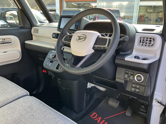 ムーヴキャンバスストライプスＧワンオーナー　ナビ　キーフリー　スマ−トキ−　点検記録簿付　運転席エアバック　ＡＢＳ　禁煙（山口県）の中古車