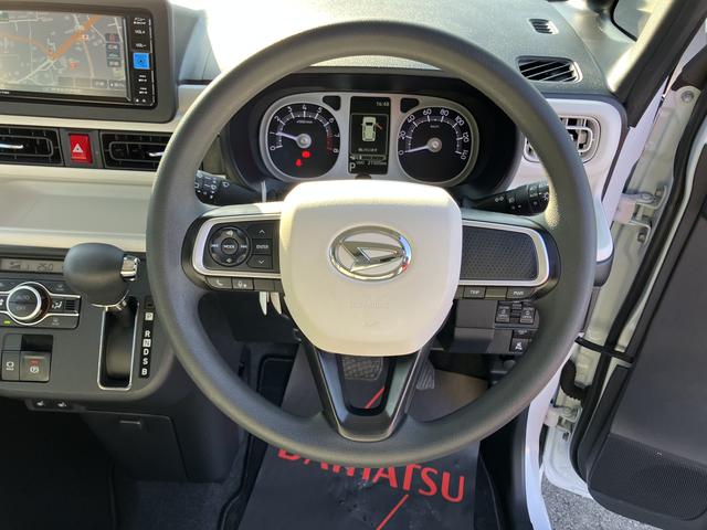 ムーヴキャンバスストライプスＧワンオーナー　ナビ　キーフリー　スマ−トキ−　点検記録簿付　運転席エアバック　ＡＢＳ　禁煙（山口県）の中古車