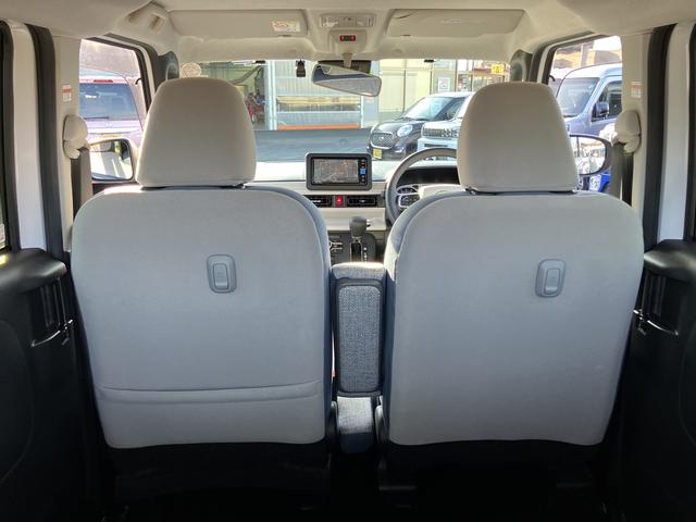 ムーヴキャンバスストライプスＧワンオーナー　ナビ　キーフリー　スマ−トキ−　点検記録簿付　運転席エアバック　ＡＢＳ　禁煙（山口県）の中古車