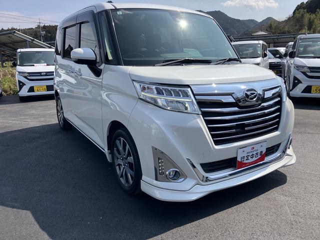 トールカスタムＧ　ターボ　ＳＡIIターボエンジン　キーフリー　アルミホイール　ワンオーナー　スマートキー　エアバッグ　ＡＢＳ（山口県）の中古車