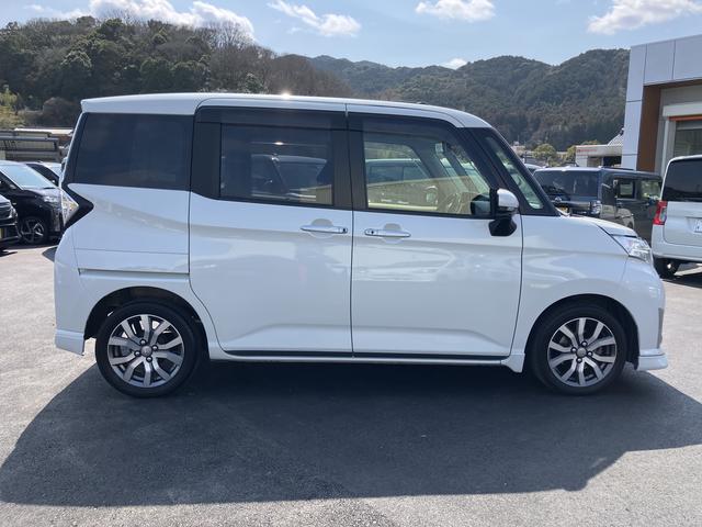 トールカスタムＧ　ターボ　ＳＡIIターボエンジン　キーフリー　アルミホイール　ワンオーナー　スマートキー　エアバッグ　ＡＢＳ（山口県）の中古車