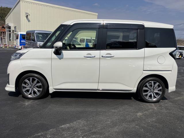 トールカスタムＧ　ターボ　ＳＡIIターボエンジン　キーフリー　アルミホイール　ワンオーナー　スマートキー　エアバッグ　ＡＢＳ（山口県）の中古車