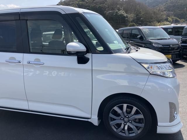 トールカスタムＧ　ターボ　ＳＡIIターボエンジン　キーフリー　アルミホイール　ワンオーナー　スマートキー　エアバッグ　ＡＢＳ（山口県）の中古車