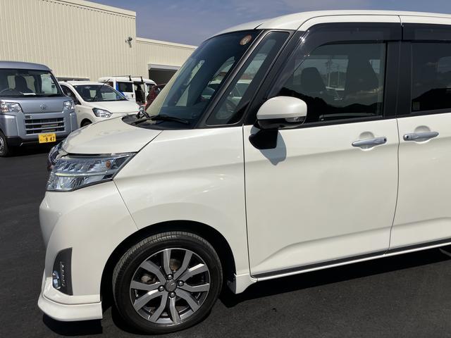 トールカスタムＧ　ターボ　ＳＡIIターボエンジン　キーフリー　アルミホイール　ワンオーナー　スマートキー　エアバッグ　ＡＢＳ（山口県）の中古車
