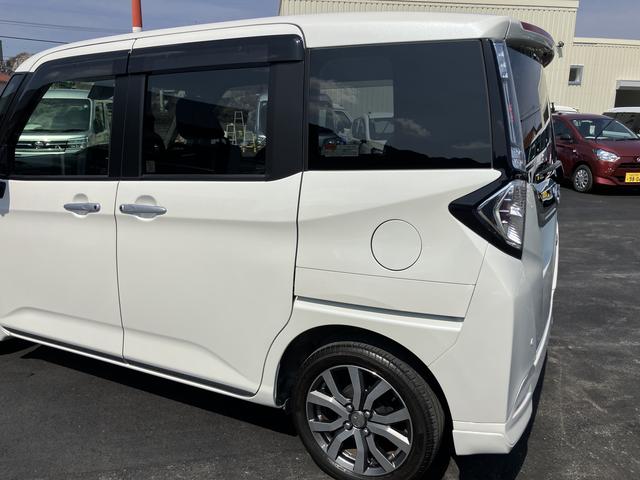 トールカスタムＧ　ターボ　ＳＡIIターボエンジン　キーフリー　アルミホイール　ワンオーナー　スマートキー　エアバッグ　ＡＢＳ（山口県）の中古車