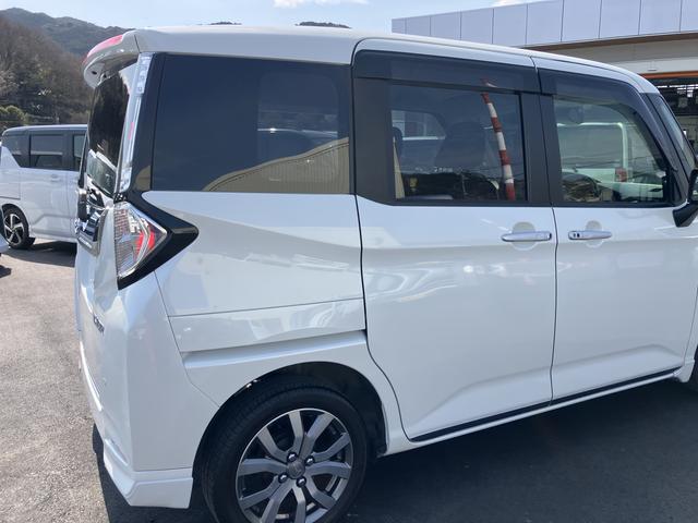 トールカスタムＧ　ターボ　ＳＡIIターボエンジン　キーフリー　アルミホイール　ワンオーナー　スマートキー　エアバッグ　ＡＢＳ（山口県）の中古車