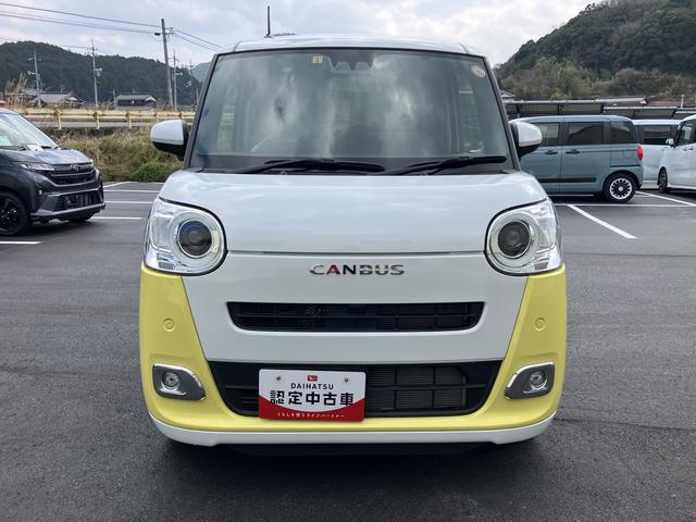 ムーヴキャンバスストライプスＧキーフリー　スマ−トキ−　運転席エアバック　ＡＢＳ（山口県）の中古車