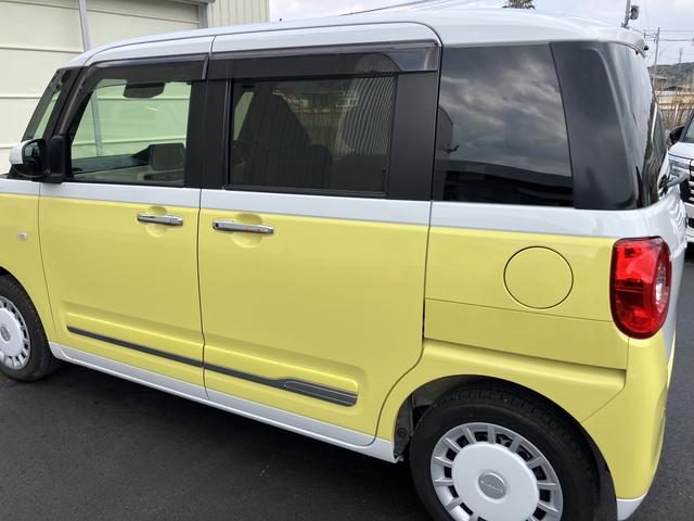 ムーヴキャンバスストライプスＧキーフリー　スマ−トキ−　運転席エアバック　ＡＢＳ（山口県）の中古車