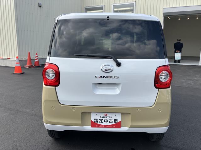 ムーヴキャンバスストライプスＧターボスマートキー　キーフリーシステム　ワンオーナー　ＡＢＳ　エアバック　タ−ボ（山口県）の中古車