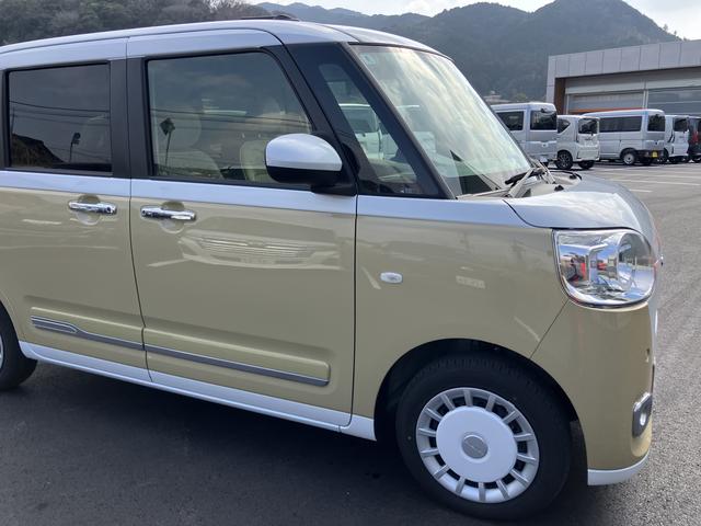 ムーヴキャンバスストライプスＧターボスマートキー　キーフリーシステム　ワンオーナー　ＡＢＳ　エアバック　タ−ボ（山口県）の中古車