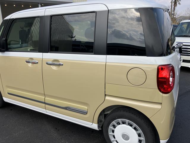 ムーヴキャンバスストライプスＧターボスマートキー　キーフリーシステム　ワンオーナー　ＡＢＳ　エアバック　タ−ボ（山口県）の中古車