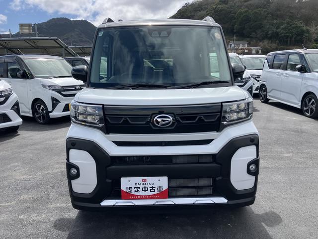 タントファンクロスターボスマートキープッシュスタート　ワンオーナー車　ターボ車　アルミホイール　キーフリーシステム　記録簿　エアバッグ　ＡＢＳ（山口県）の中古車