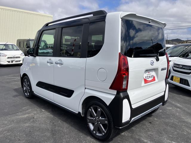 タントファンクロスターボスマートキープッシュスタート　ワンオーナー車　ターボ車　アルミホイール　キーフリーシステム　記録簿　エアバッグ　ＡＢＳ（山口県）の中古車