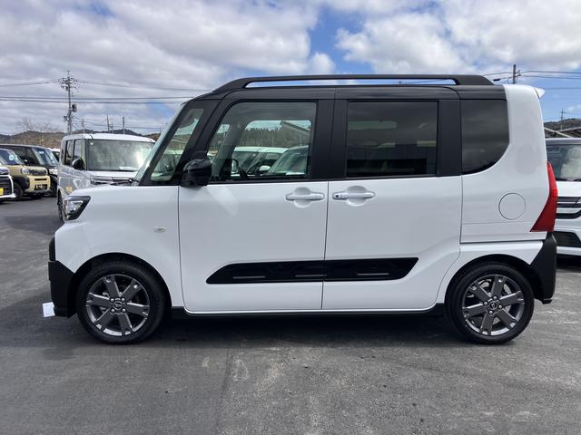 タントファンクロスターボスマートキープッシュスタート　ワンオーナー車　ターボ車　アルミホイール　キーフリーシステム　記録簿　エアバッグ　ＡＢＳ（山口県）の中古車