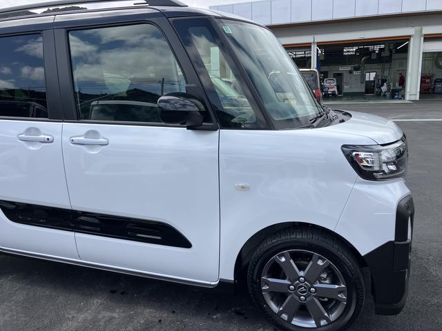 タントファンクロスターボスマートキープッシュスタート　ワンオーナー車　ターボ車　アルミホイール　キーフリーシステム　記録簿　エアバッグ　ＡＢＳ（山口県）の中古車