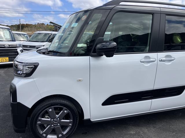 タントファンクロスターボスマートキープッシュスタート　ワンオーナー車　ターボ車　アルミホイール　キーフリーシステム　記録簿　エアバッグ　ＡＢＳ（山口県）の中古車