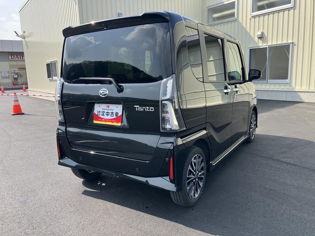 タントカスタムＲＳターボ　スマートキープッシュスタート　キーフリーキー　アルミホイール　ＡＢＳ　エアバック（山口県）の中古車
