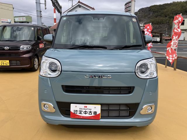 ムーヴキャンバスセオリーGLEDライト シートヒータ 電格ミラー スマートキー エアバック キーフリー ABS(山口県)の中古車