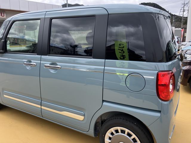 ムーヴキャンバスセオリーGLEDライト シートヒータ 電格ミラー スマートキー エアバック キーフリー ABS(山口県)の中古車