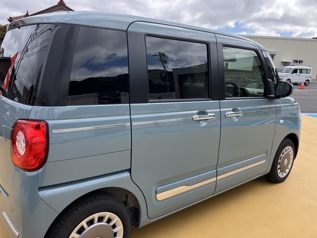 ムーヴキャンバスセオリーGLEDライト シートヒータ 電格ミラー スマートキー エアバック キーフリー ABS(山口県)の中古車